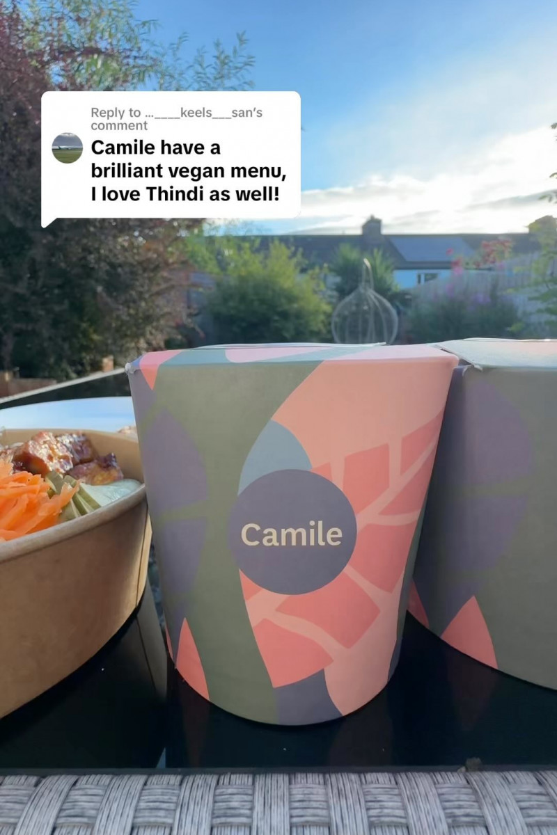 does camile have the best vegan menu around? I think so @camilethai #thai #thaifood #vegan #veganfoo...