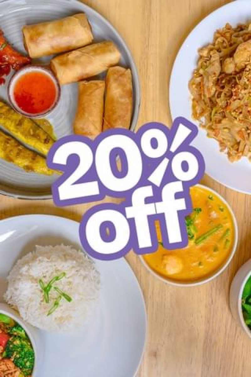 Camile, saving back to school week since 2010 🥵

Get your favourite Thai for less all August long....